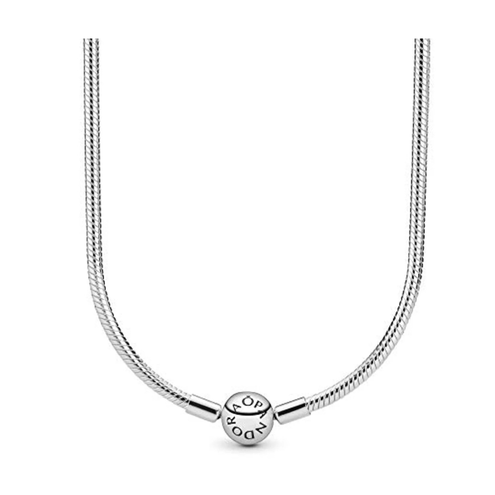 Brand New Genuine Pandora Silver Moments Necklace  45cm